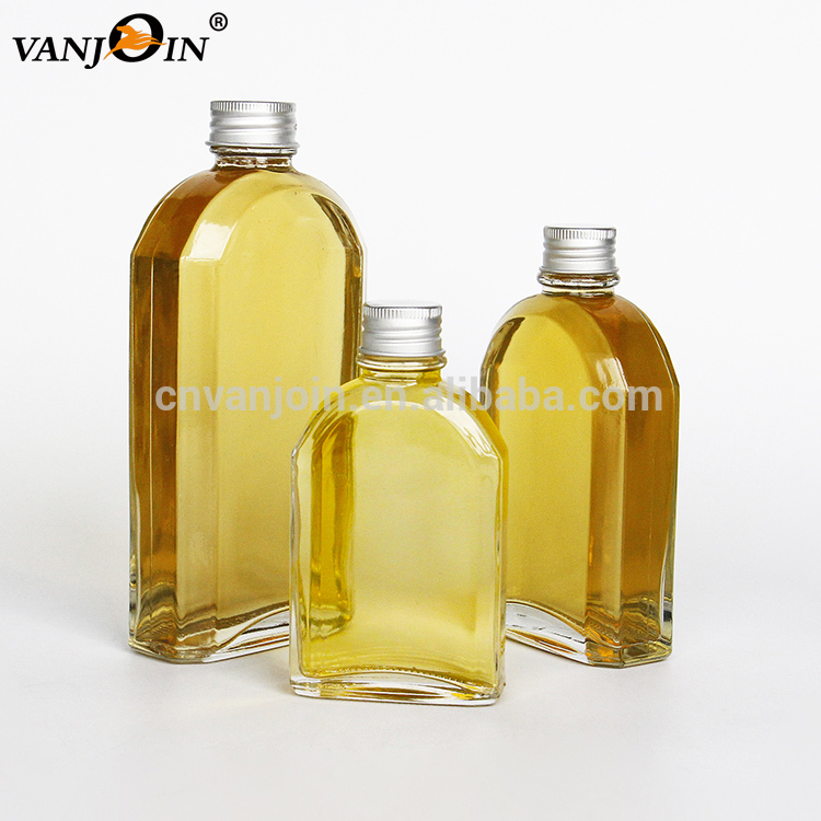 Custom Logo 100ml 200ml 350ml Clear Glass Ice Cold Drip Coffee Ice Latte Glass Bottle