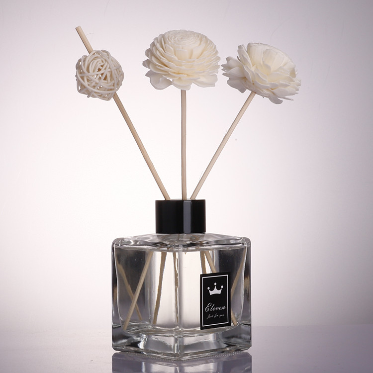 Custom Logo 30ml 50ml Essential Oil Glass Car Diffuser Bottles