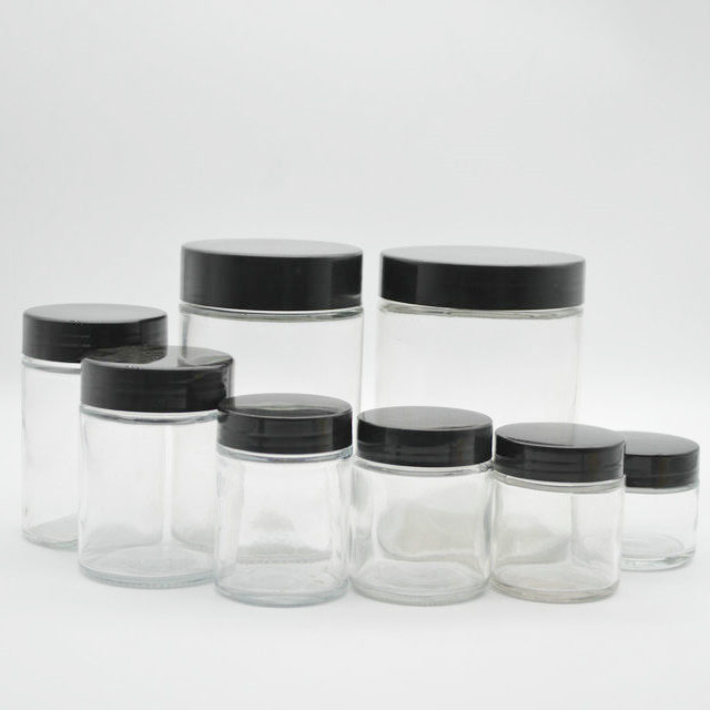 Custom Logo 500ml Baby Food Storage Jar Glass Jar With Lid