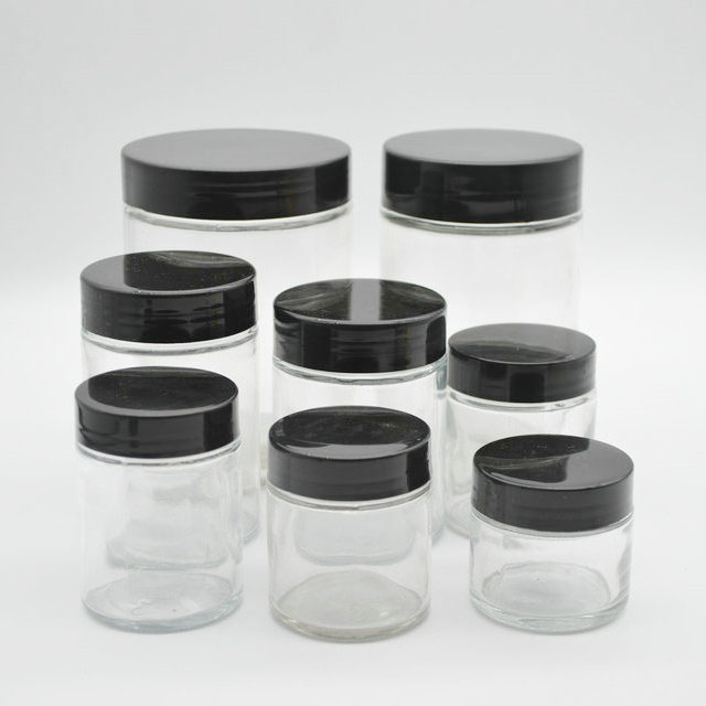 Custom Logo 500ml Baby Food Storage Jar Glass Jar With Lid