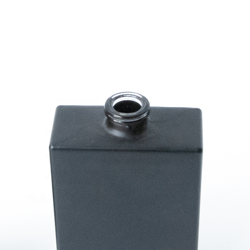 Custom Logo Black Botol Parfum 30ml 50ml Glass Perfume Bottle