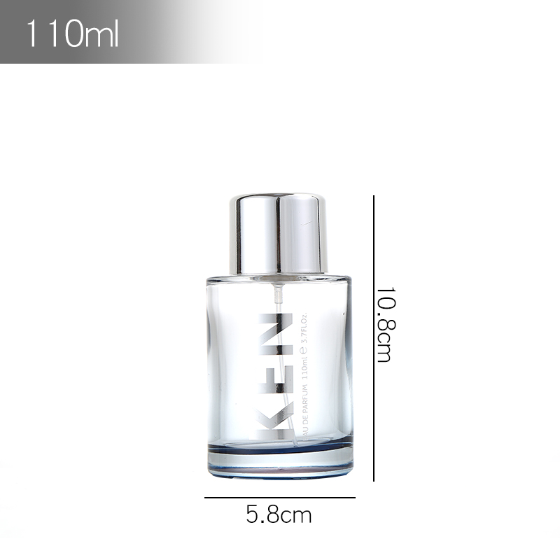 Custom Logo Brown 4 Oz Glass Cosmetic Bottle 50 Ml Spray Bottle Perfume Bottle Glass
