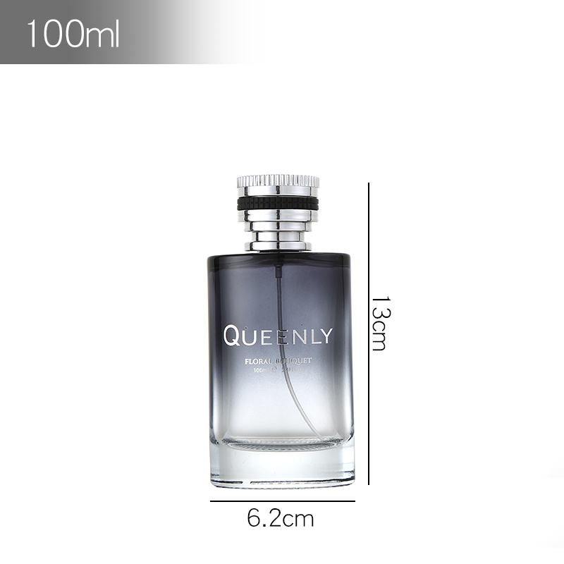 Custom Logo Brown 4 Oz Glass Cosmetic Bottle 50 Ml Spray Bottle Perfume Bottle Glass