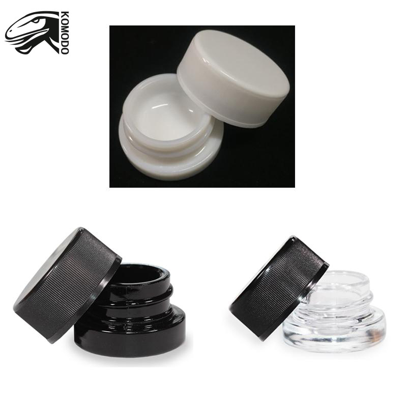 Custom Logo Child Proof Glass Container Jars with Childproof Top Lid