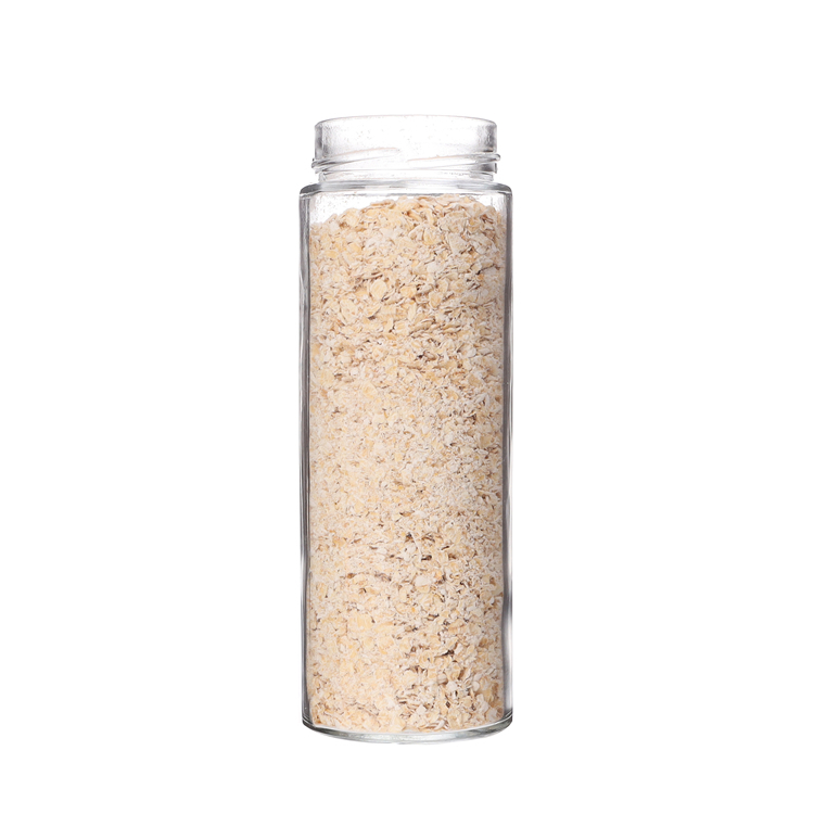 Custom Logo Clear Round High Borosilicate Glass Kitchen Storage Jar Candy Jar Storage