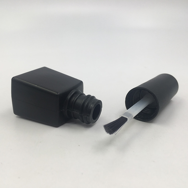 Custom Logo Empty Crystal Nail Polish Gel Bottle 5 Ml 7 Ml 10 Ml With Cap And Brush