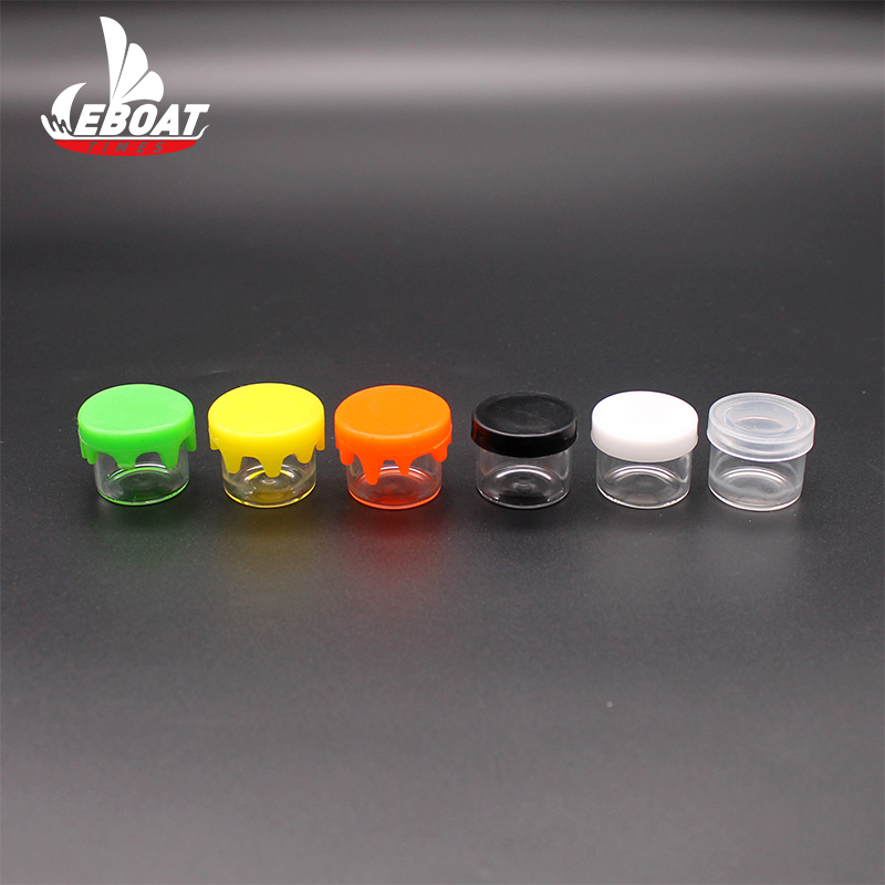 Custom Logo Food Grade Small Glass Jar 3g/5g/7g/9g Cbd Concentrate Glass Jars