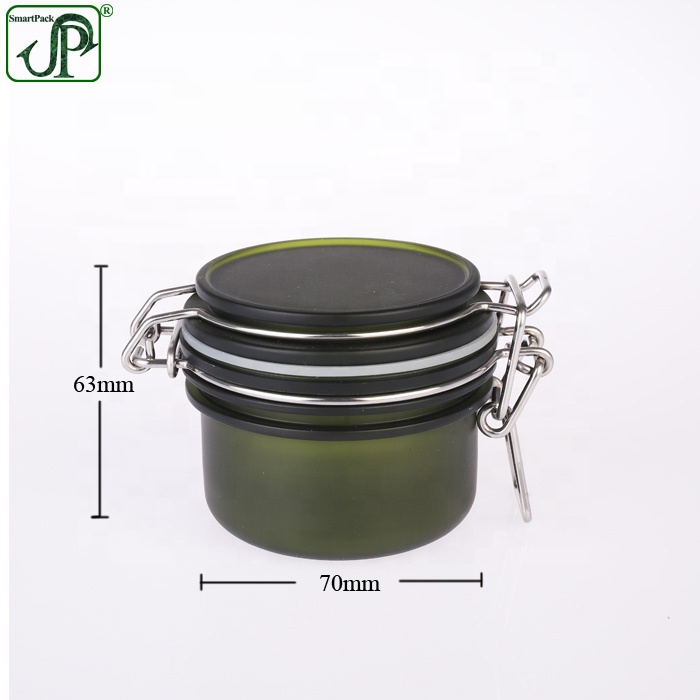 Custom Logo Frosted Cosmetic Jars Cream frosted Jars