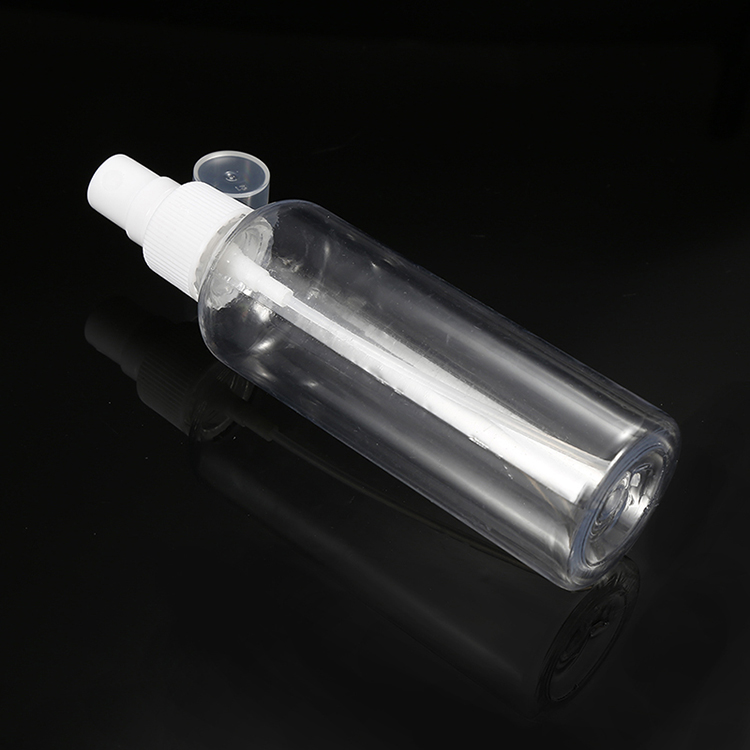Custom Logo Personal Care Perfume Bottle 100ml Pet Plastic Fine 100ml Cosmetic Mist Spray Bottle