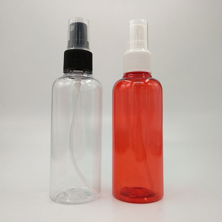 Custom Logo Personal Care Perfume Bottle 100ml Pet Plastic Fine 100ml Cosmetic Mist Spray Bottle