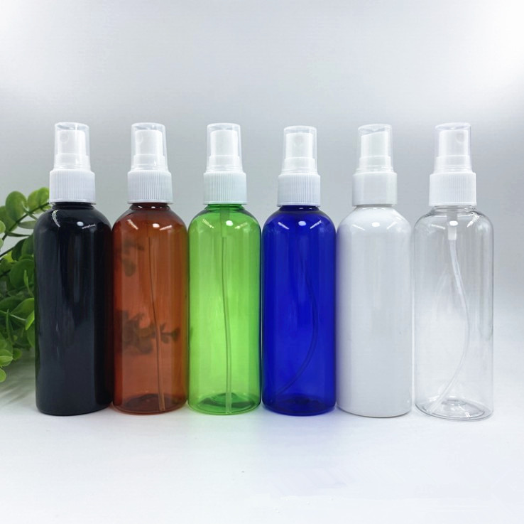 Custom Logo Personal care perfume bottle  PET  100ml cosmetic mist spray plastic bottle