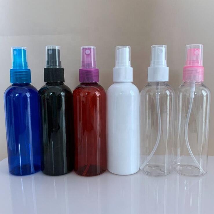 Custom Logo Personal care perfume bottle PET 100ml cosmetic mist spray plastic bottle