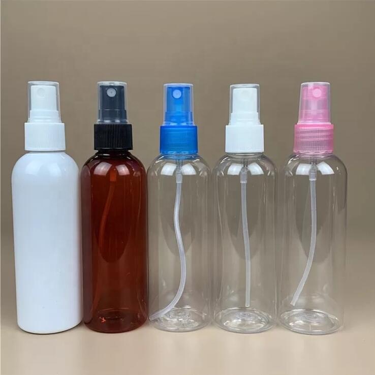 Custom Logo Personal care perfume bottle PET 100ml cosmetic mist spray plastic bottle