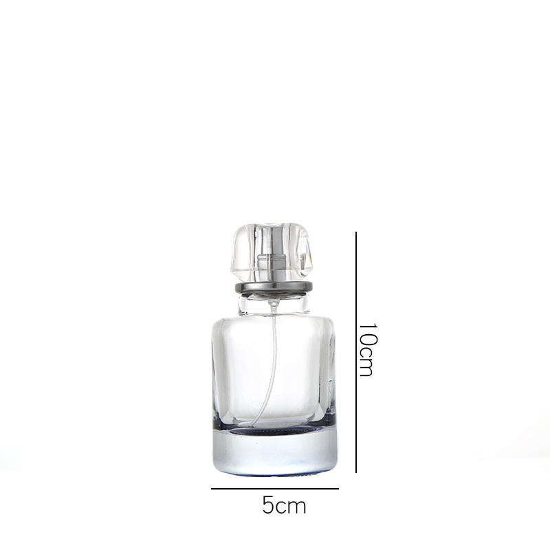 Custom Logo Pink Cosmetic Bottle Container Spray Bottle Cap Bottle Perfume 50Ml