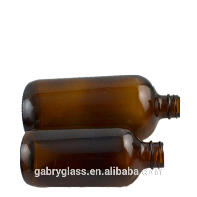 Custom Logo Printing Soap 120ml 250ml 500ml 1000ml Boston Round Bottle