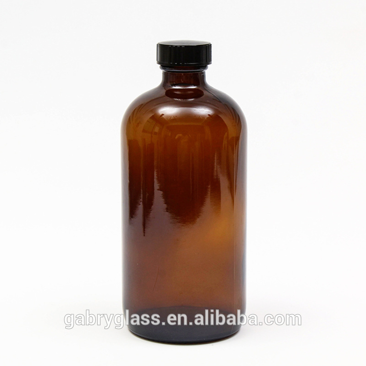 Custom Logo Printing Soap 120ml 250ml 500ml 1000ml Boston Round Bottle