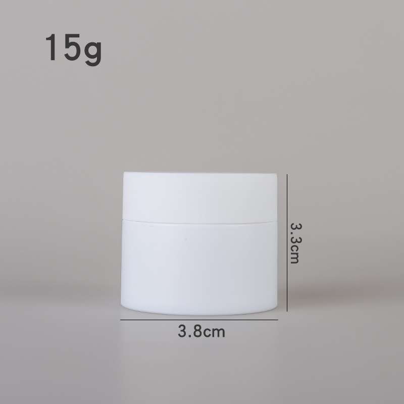 Custom Logo Skin Care 15g Empty Pink PP Plastic Cream Jar