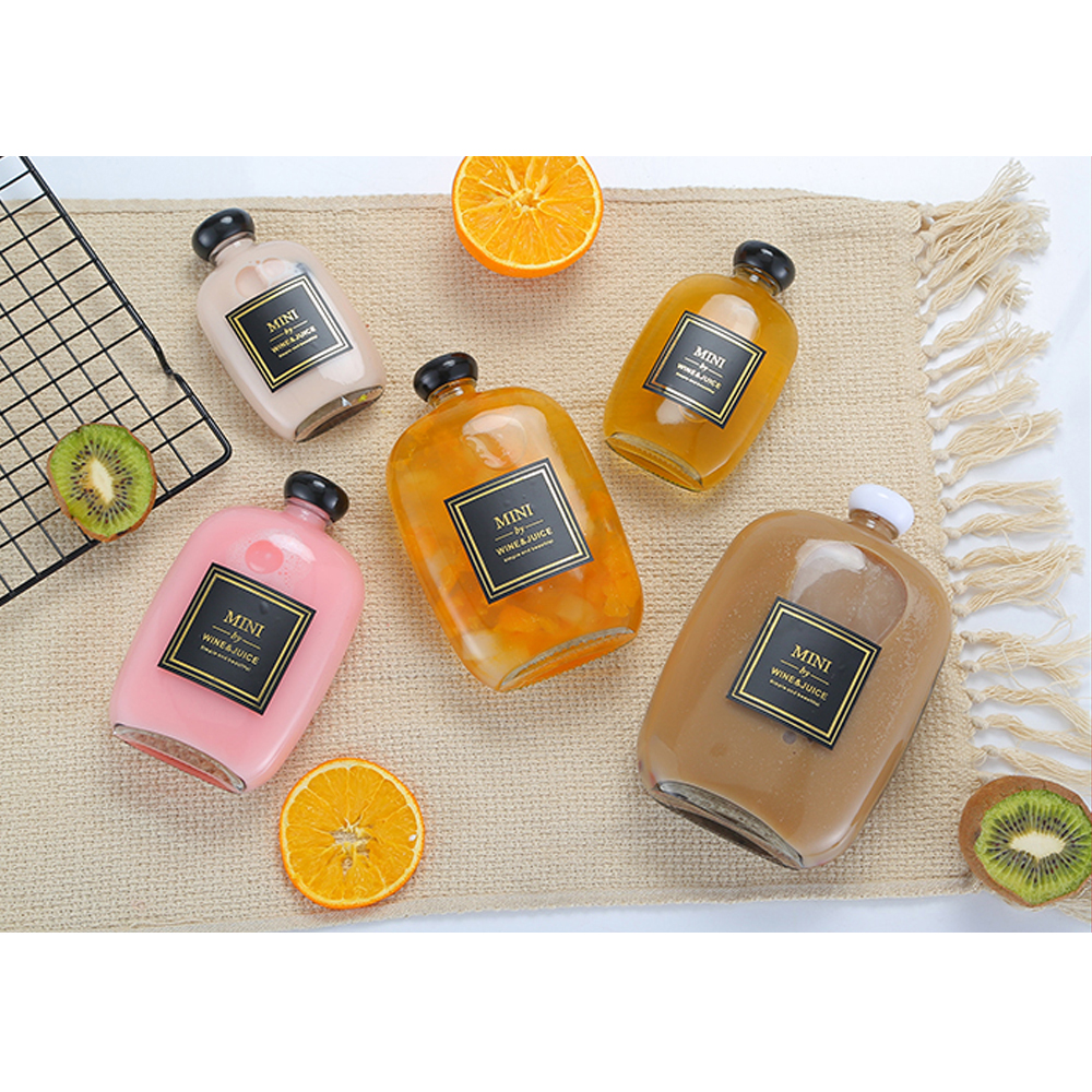 Custom Luxurious Royal Fashion Rye Cocktail Clear Beverage Bottle And Packing