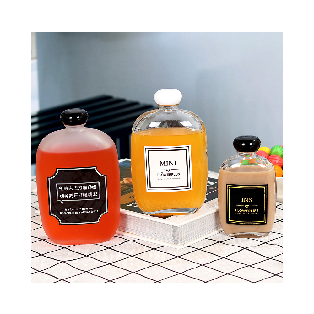 Custom Luxurious Royal Fashion Rye Cocktail Clear Beverage Bottle And Packing