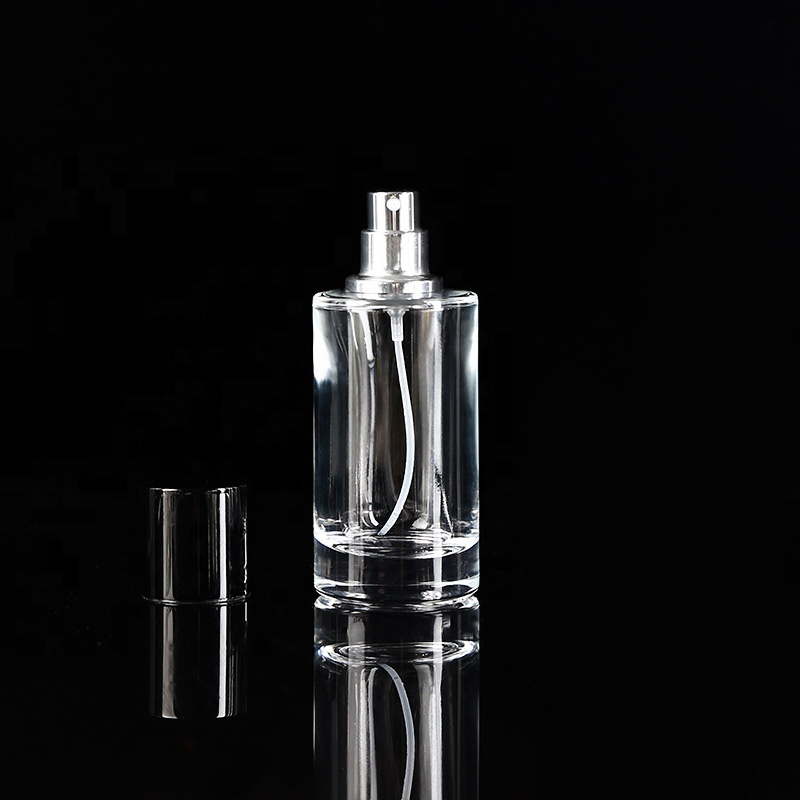 Custom Luxury 50ml empty perfume spray bottle with Magnetic cover