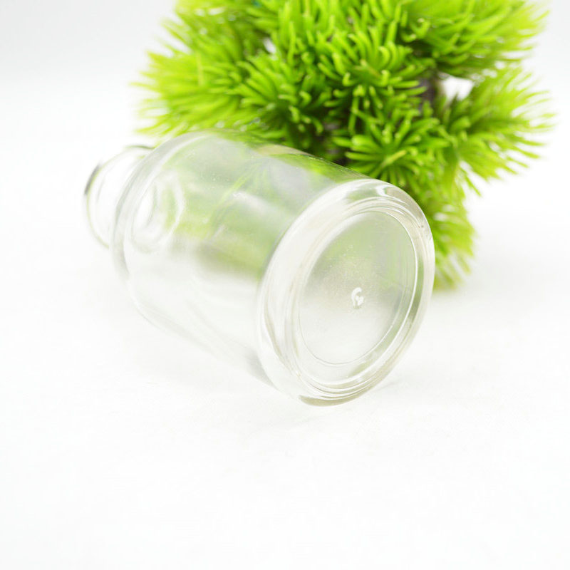 Custom Luxury 60ml Essential Oil Aromatherapy Aroma Diffuser Bottle Empty Transparent Glass Reed Perfume Diffuser Bottle
