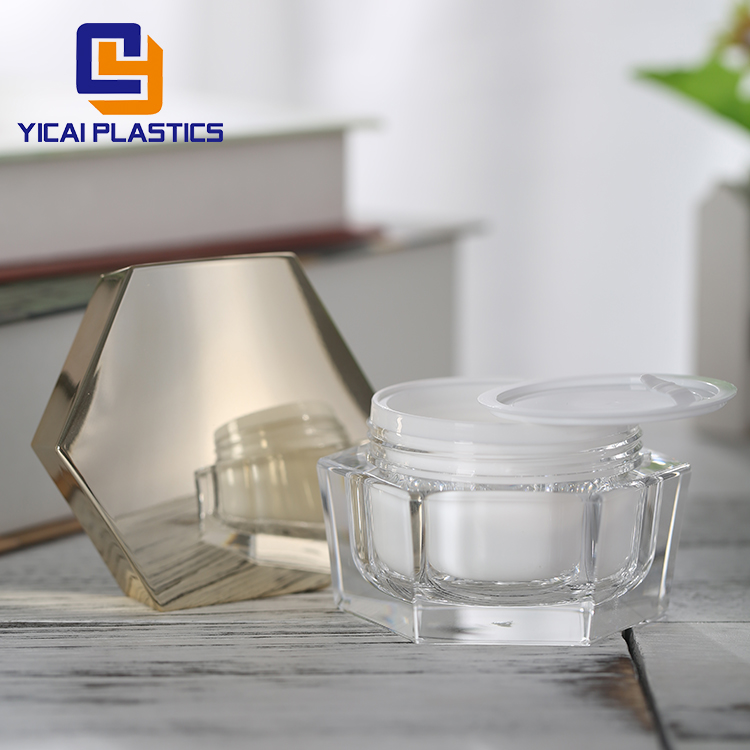 Custom Luxury Cosmetic Packaging Printed Cosmetic Jar Container