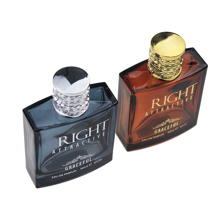 Custom Luxury Empty 100ml Spray Men Cologne Perfume Bottle