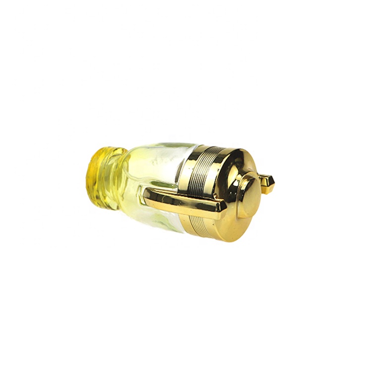 Custom Luxury Gold And Silver Men 30 ml 50 ml Glass Perfume Bottles Mist Spray