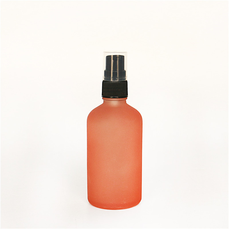 Custom Luxury Mini Skin Care Pump Bottle Empty Glass Cosmetic Bottles For Lotion