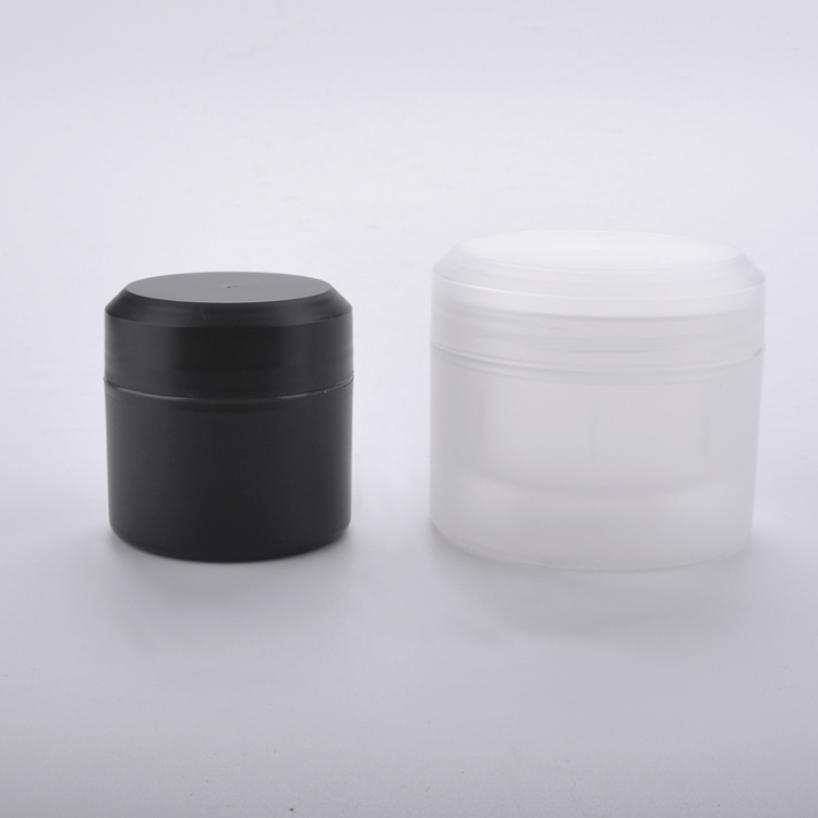 Custom Made Designer Empty 10g 30g 50g 100g 150g 200g 300g Wide Mouth PP Plastic Cream Jar