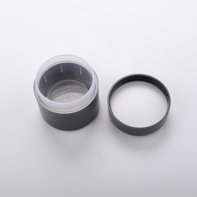 Custom Made Designer Empty 10g 30g 50g 100g 150g 200g 300g Wide Mouth PP Plastic Cream Jar