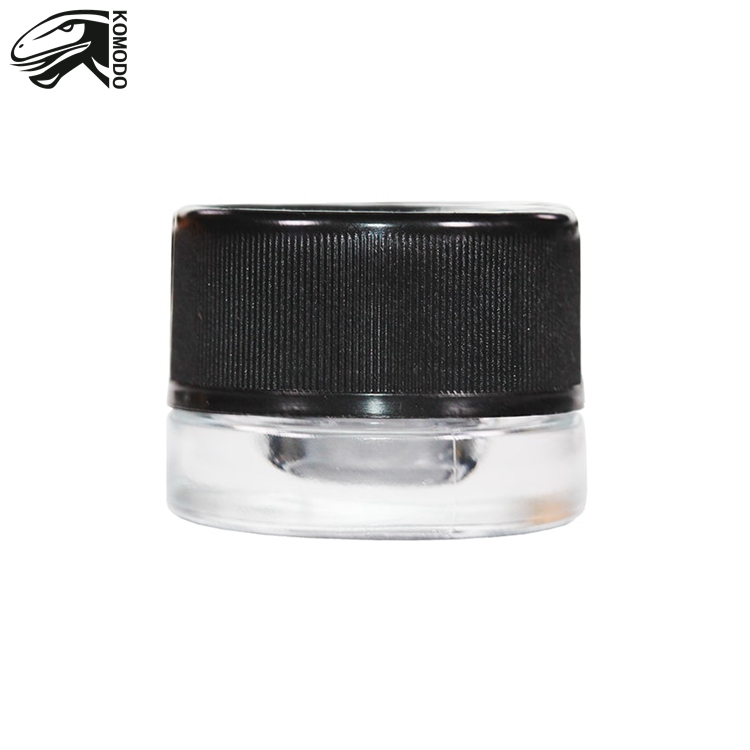Custom Made Round Candle Glass Jar 5ml Glass Cosmetic Jar Glass Jar with Lid