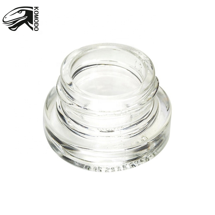 Custom Made Round Candle Glass Jar 5ml Glass Cosmetic Jar Glass Jar with Lid