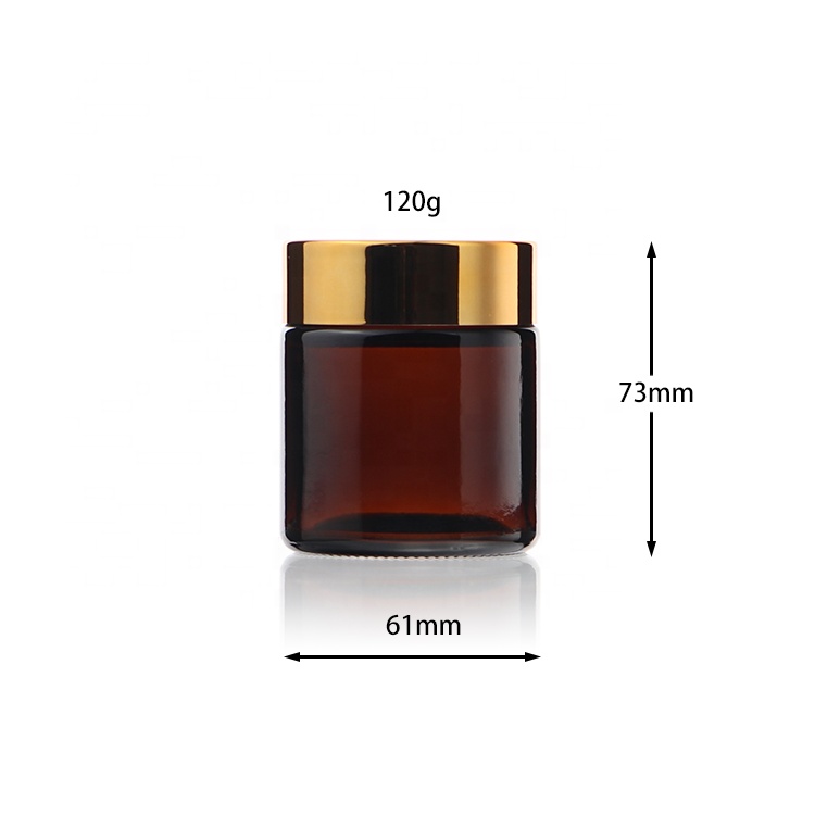 Custom Men Women Cream Jars 30 ml 50 ml 100 ml Glass Cosmetic Containers