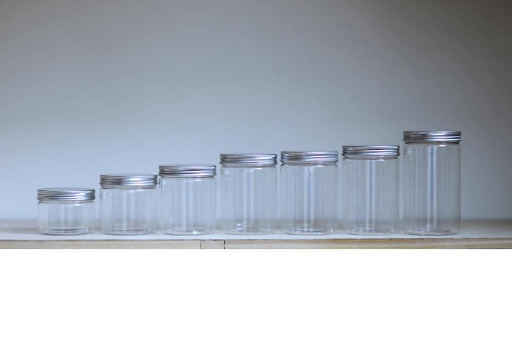 Custom Mini Cosmetic Plastic Jar For Skin Care Cream Mask