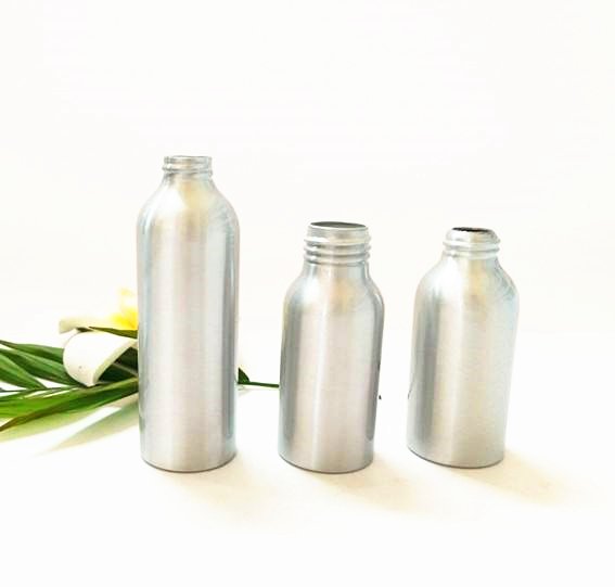 Custom New Arrival Empty 15ml 30ml 50ml 100ml 120ml 150ml 250ml perfume refill aluminum bottle with aluminium screw lid