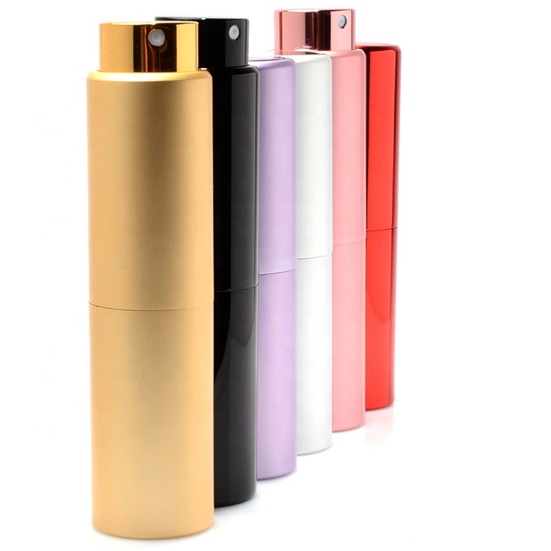 Custom Personalised Logo 20ml Refill Empty Perfume Bottle with Pump Sprayer