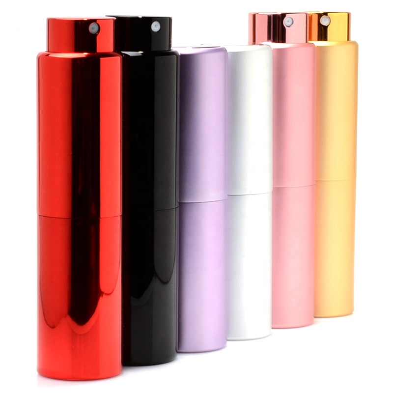 Custom Personalised Logo 20ml Refill Empty Perfume Bottle with Pump Sprayer