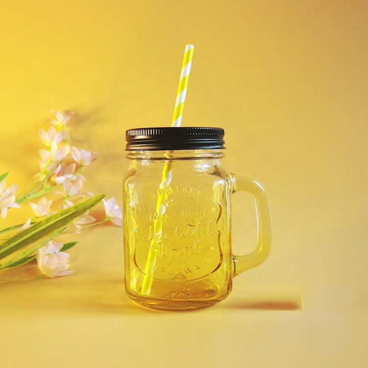 Custom Personalized wholesale tumbler 12 oz mason jar for honey jam and pickles