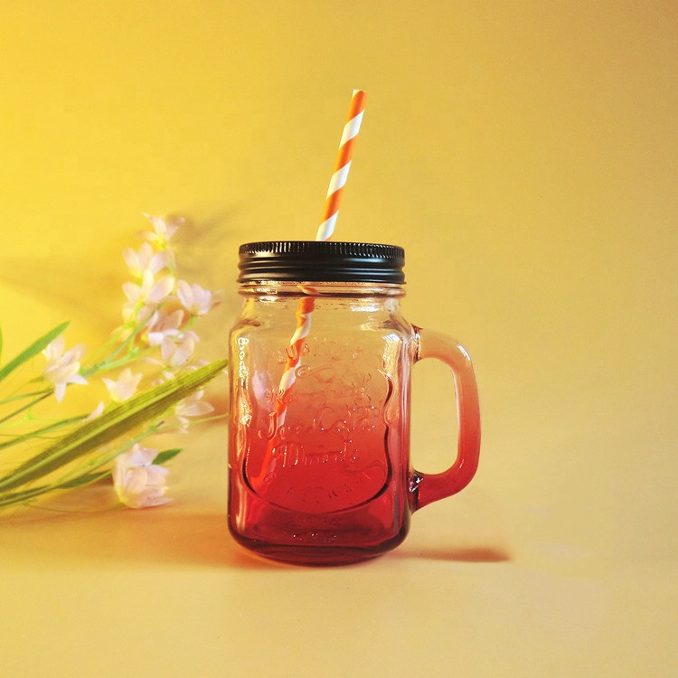 Custom Personalized wholesale tumbler 12 oz mason jar for honey jam and pickles