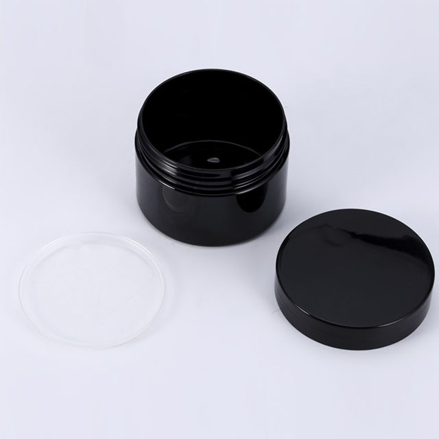 Custom Plastic Container 250 g Plastic Lid Matt White Cosmetic Jar For Skin Cream Free Sample