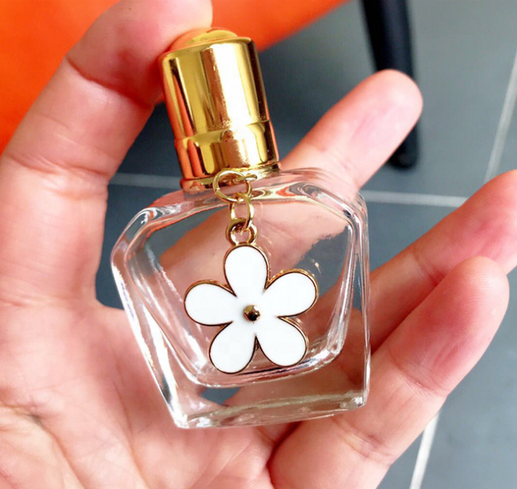 Custom Premium Clear Perfume Oil Bottles Essential Oil Roller Glass Bottles 15ml