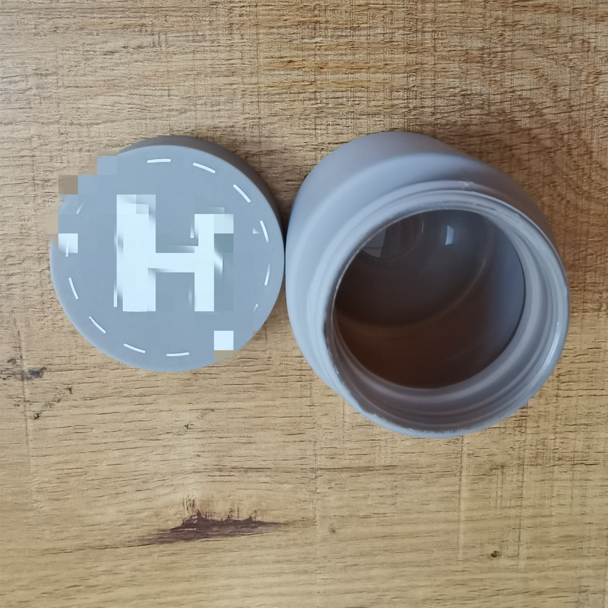 Custom Printing 3oz Weed Wide Mouth Container Round Based Thick Child Resistant Glass Jar With CRC Lid