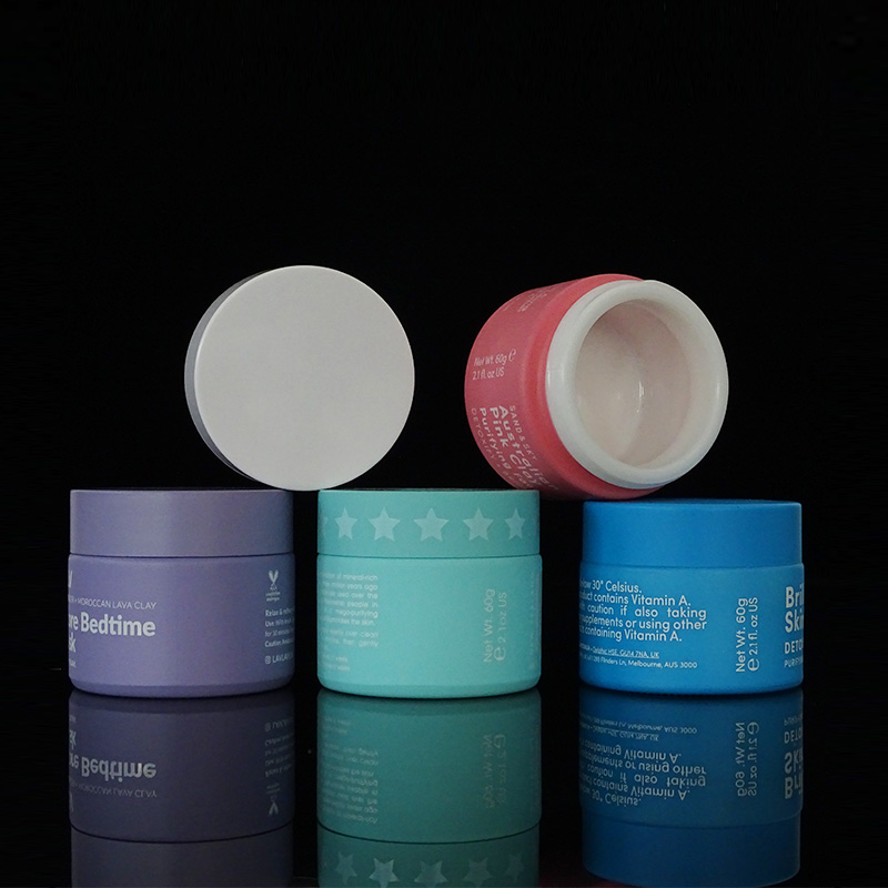 Custom Private Label Clay Facial Mask clay mask glass container jar