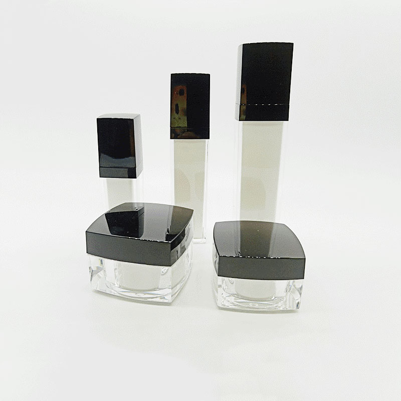 Custom Recycled Luxury Acrylic Cosmetic Jar for Cream sample
