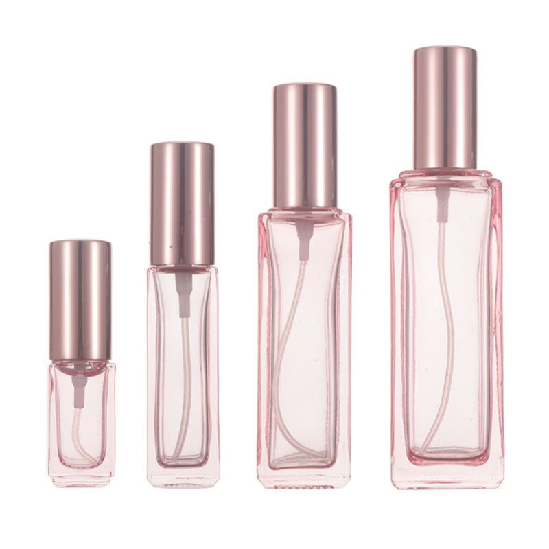 Custom Refillable Empty Pink 10ml 30ml Perfume Bottle Low Moq Spray Glass Bottles Bulk