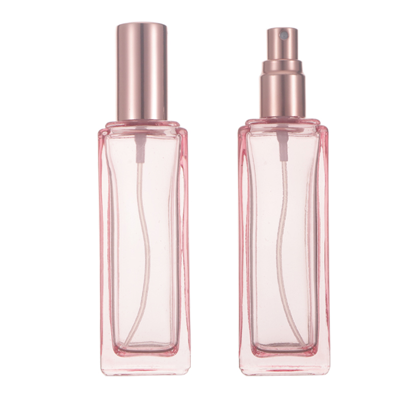 Custom Refillable Empty Pink 10ml 30ml Perfume Bottle Low Moq Spray Glass Bottles Bulk