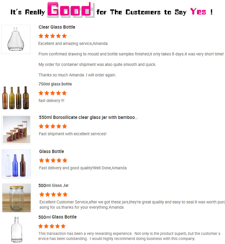 Custom Shape Wholesale Round Clear 16 oz Juice Drinking Beverage Water Glass Bottle with Lid
