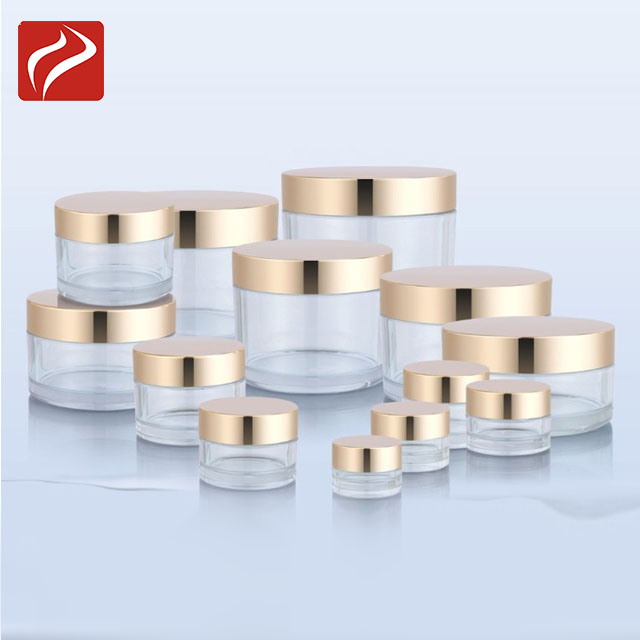 Custom Size Cosmetic Plastic PETG Cream Container Skincare Cream Jar