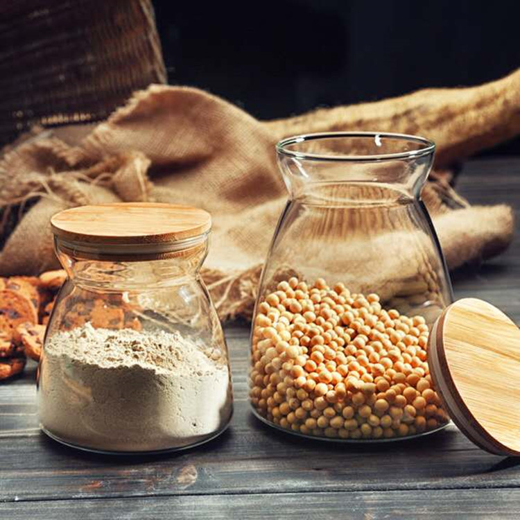 Custom Size Good Quality Professional Airtight Glass Honey Food Storage Jar